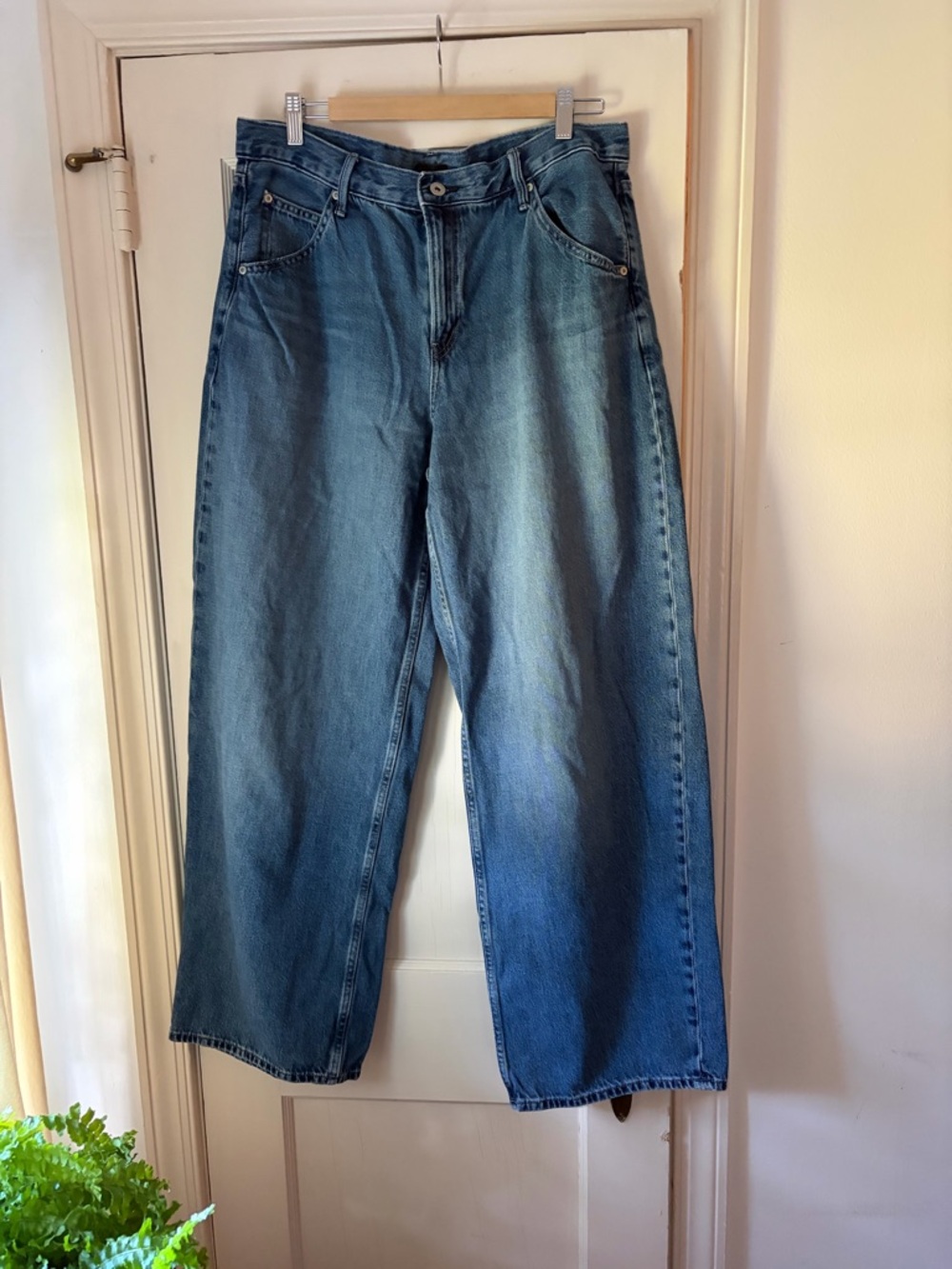 Uniqlo women's barrel jeans